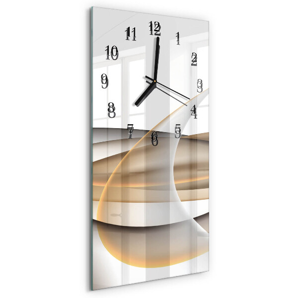 Vertical wall clock Abstraction