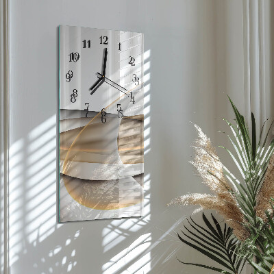 Vertical wall clock Abstraction