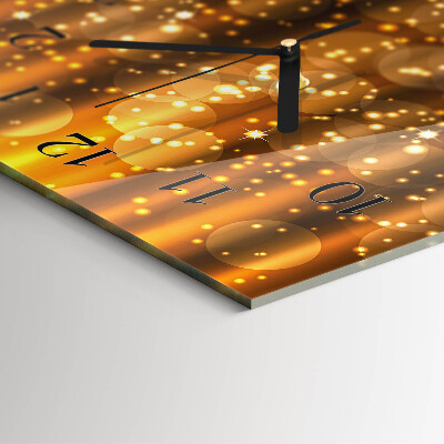 Vertical rectangular wall clock Shine