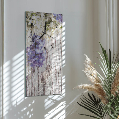 Modern vertical wall clock Without