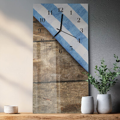 Vertical wall clock Tablecloth