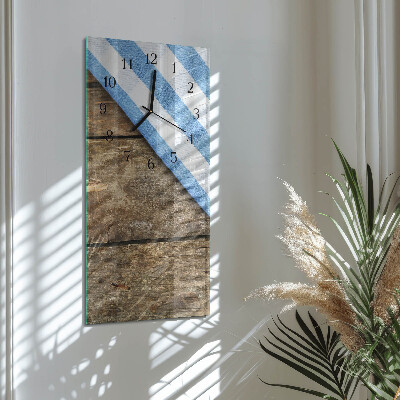 Vertical wall clock Tablecloth