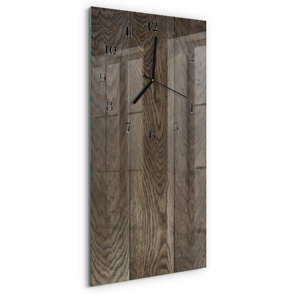 Glass clock vertical Plate