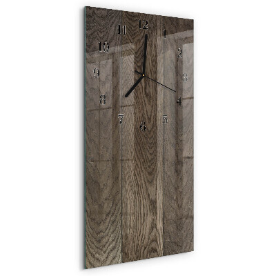 Glass clock vertical Plate