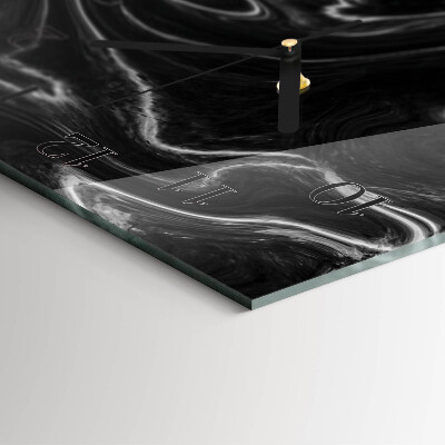 Vertical wall clock Wave