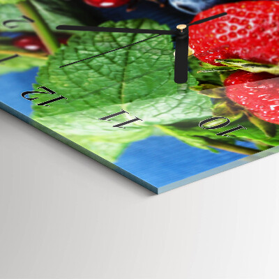 Modern vertical wall clock Berry