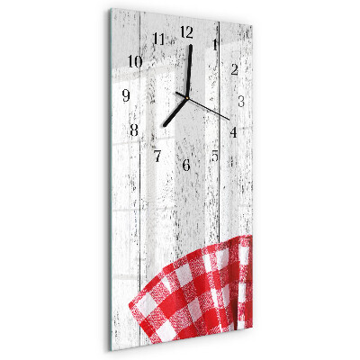 Vertical rectangular wall clock Pattern