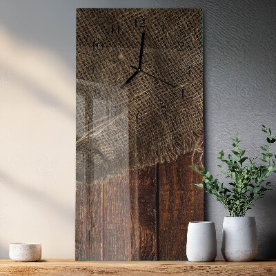 Vertical rectangular wall clock Pattern