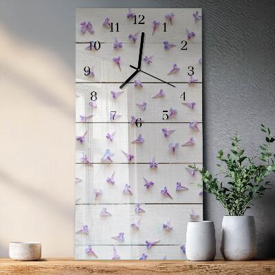 Modern vertical wall clock Pattern