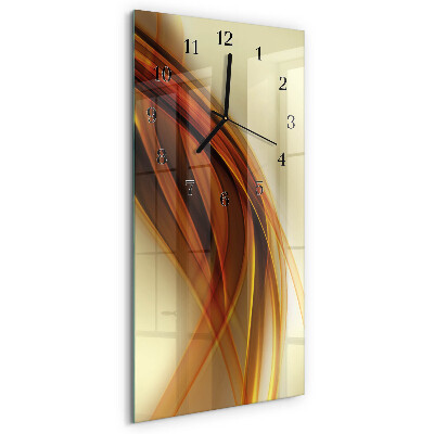 Modern vertical wall clock Pattern