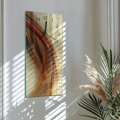 Modern vertical wall clock Pattern