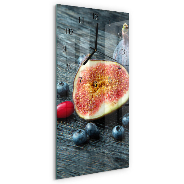 Vertical rectangular wall clock Fig