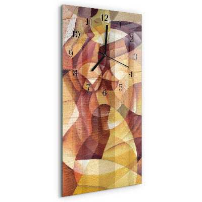 Vertical rectangular wall clock Pattern