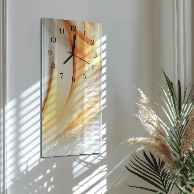 Vertical rectangular wall clock Pattern