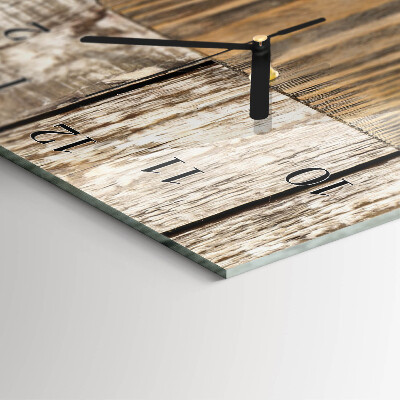 Glass wall clock vertical Cutting boards