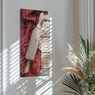 Modern vertical wall clock Roller