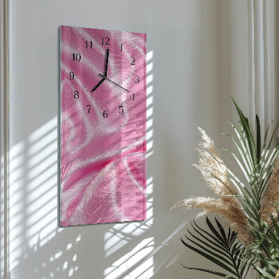Glass clock vertical Velvet