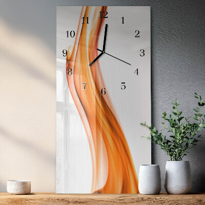 Vertical rectangular wall clock Patrol