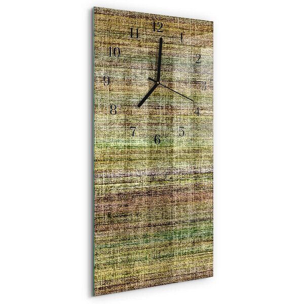 Glass clock vertical Fabric