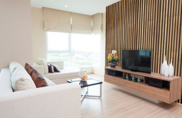 TV wall in the living room - inspirations and ideas for a successful design