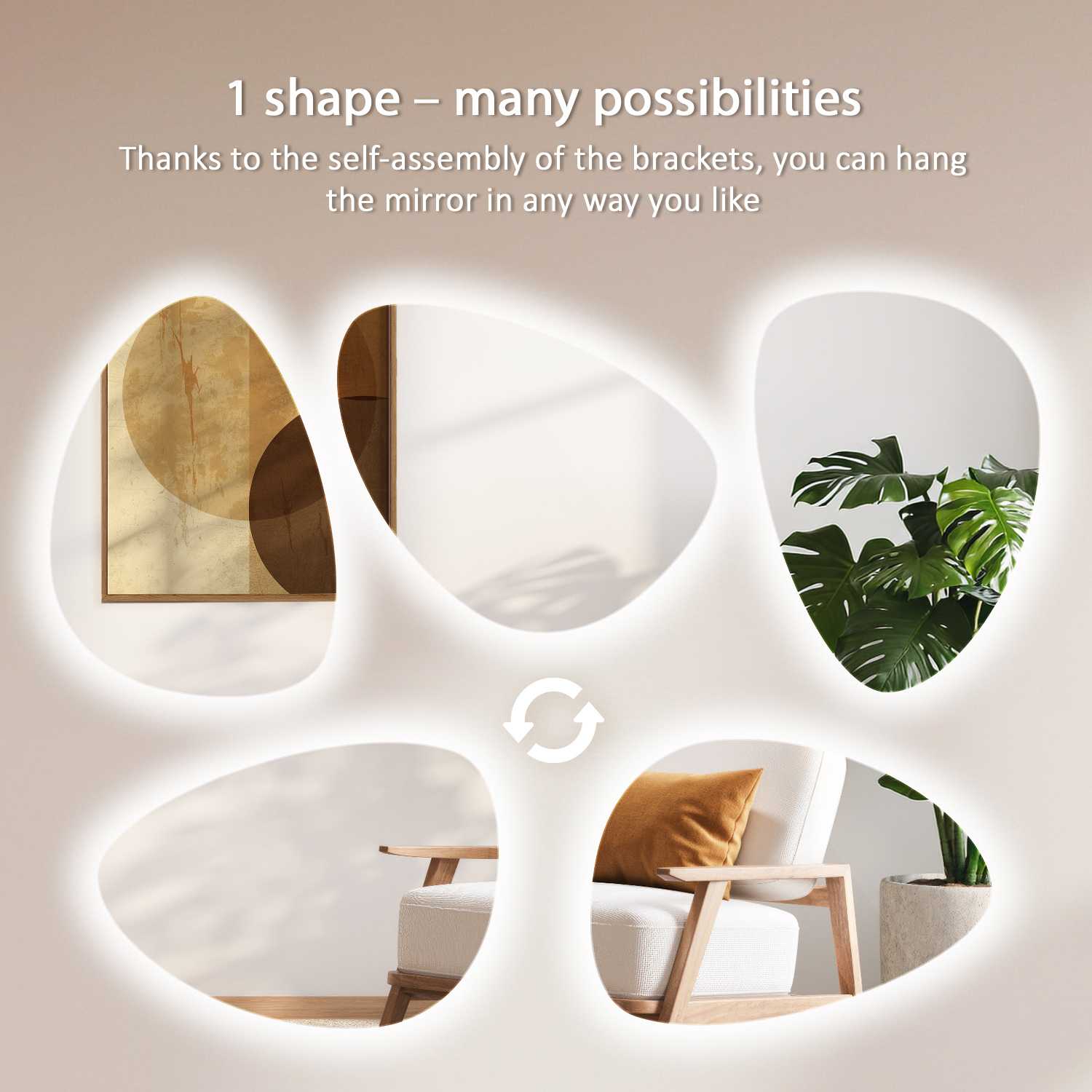 LED mirror features and benefits