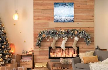 Christmas interior design ideas - practical Christmas decorations