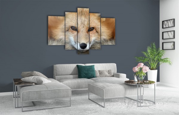 Children's wall arts with animal motifs