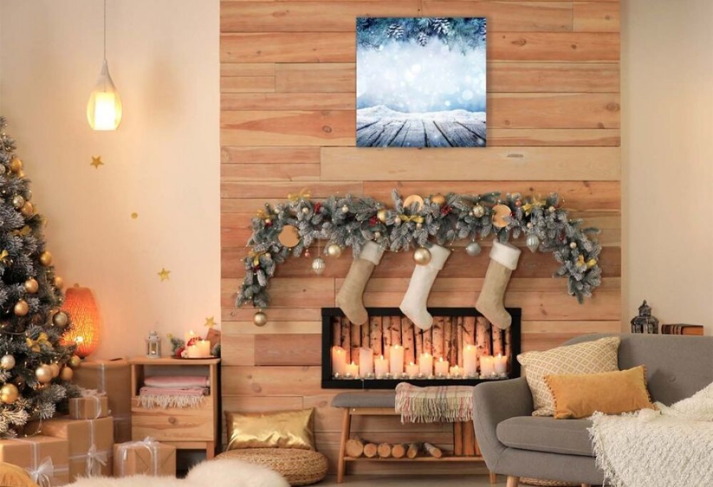 Christmas interior design ideas - practical Christmas decorations