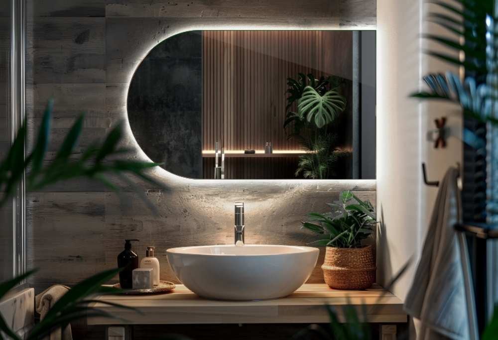 mirror for a small bathroom