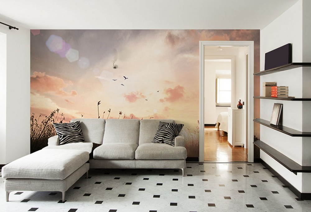 Living room wallpaper 