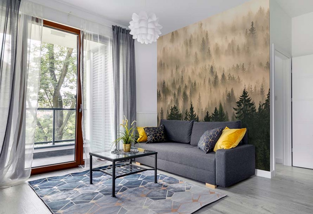 Living room wallpaper 